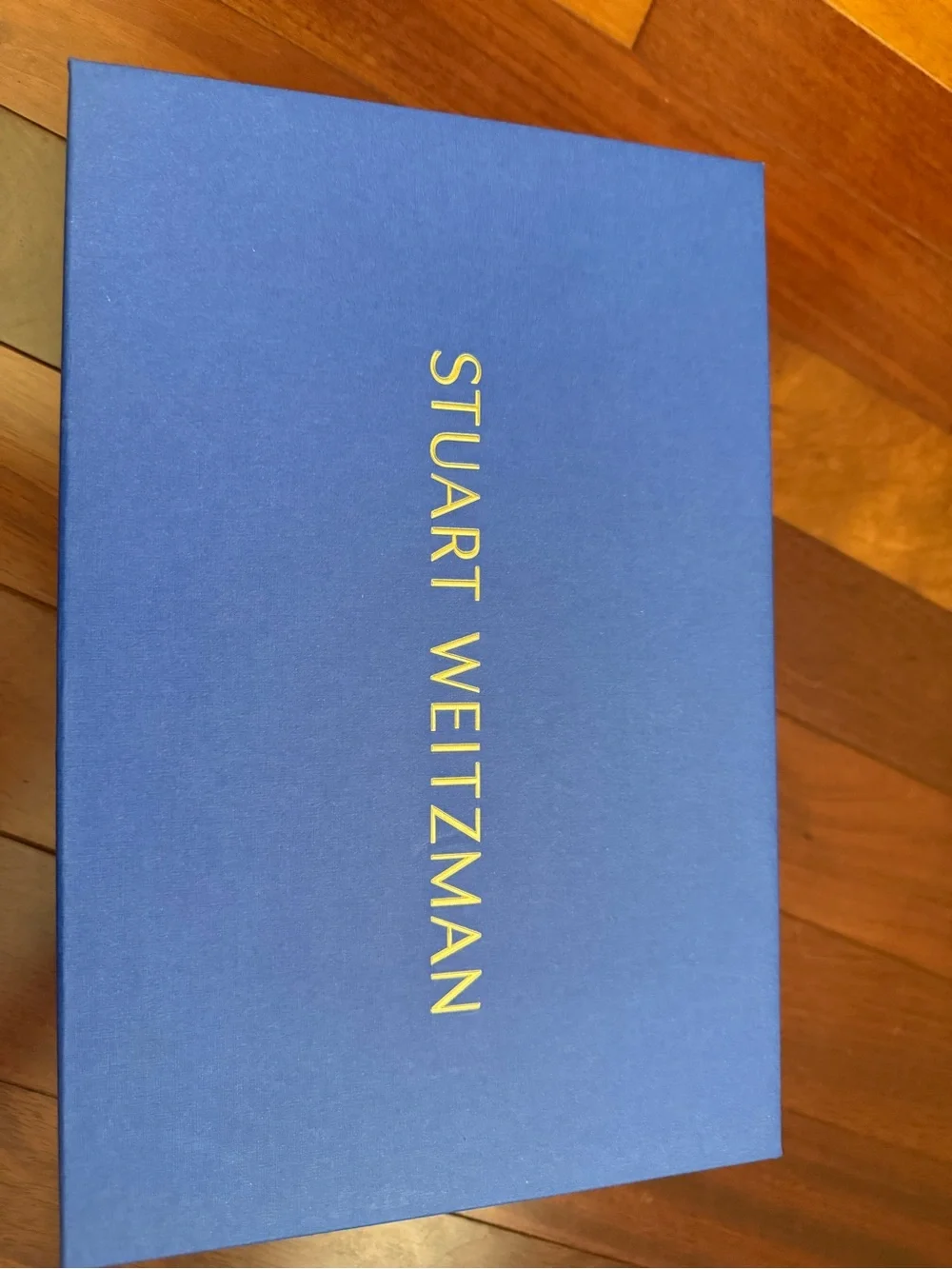 Stuart Weitzman Black Patent Ankle-Strap Wedges - Picture 5 of 7